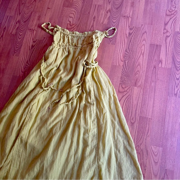 Free People C'est Bon Midi Dress - Size M, Color ''Fennel Seed'' - Picture 3 of 8